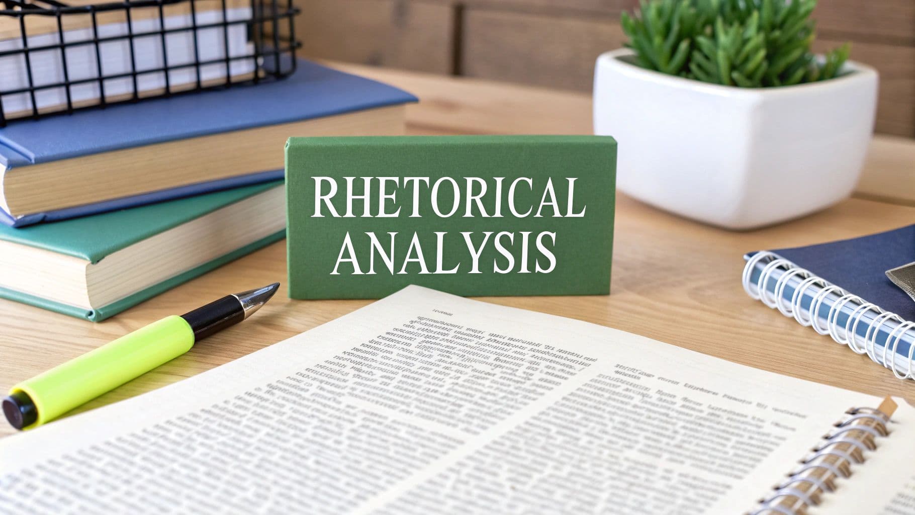 How to Write a Rhetorical Analysis Like an Expert
