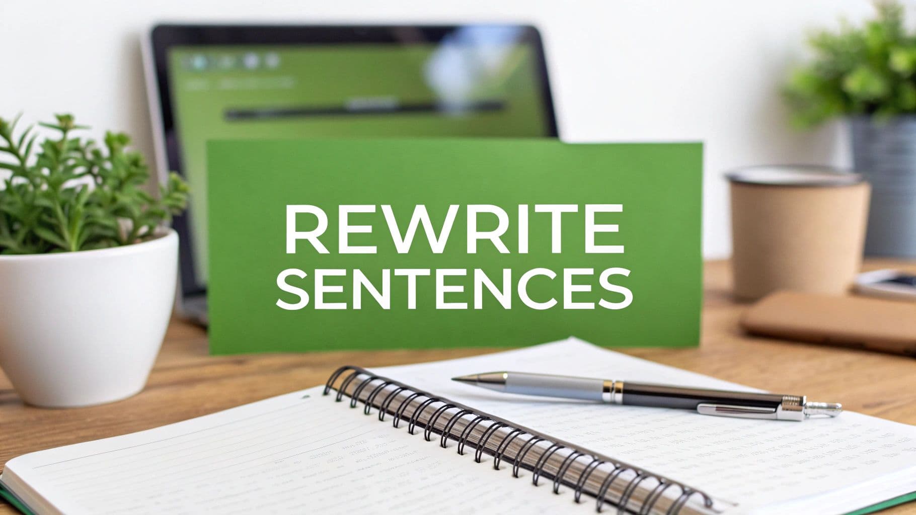 Rewrite the Sentences for Clarity and Impact