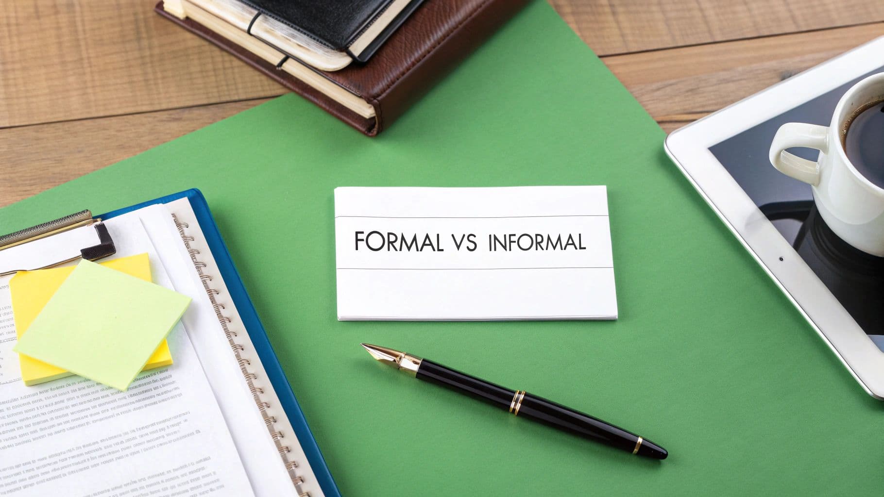 Understanding the Difference Between Formal and Informal Writing