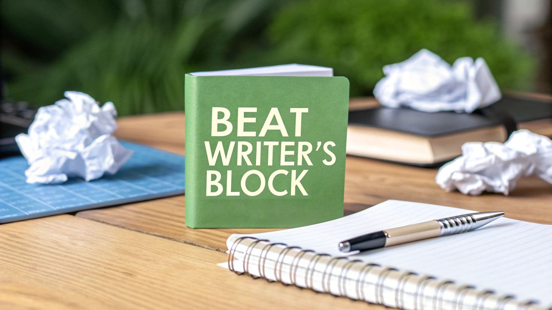 How to Get Rid of Writer's Block For Good