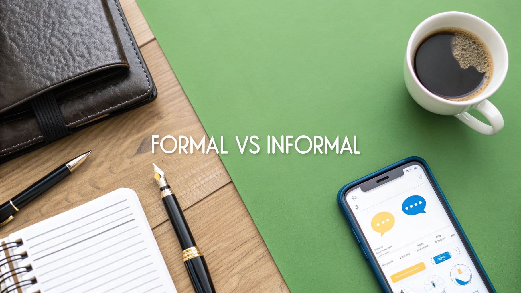 Formal vs Informal Writing When to Use Each Style