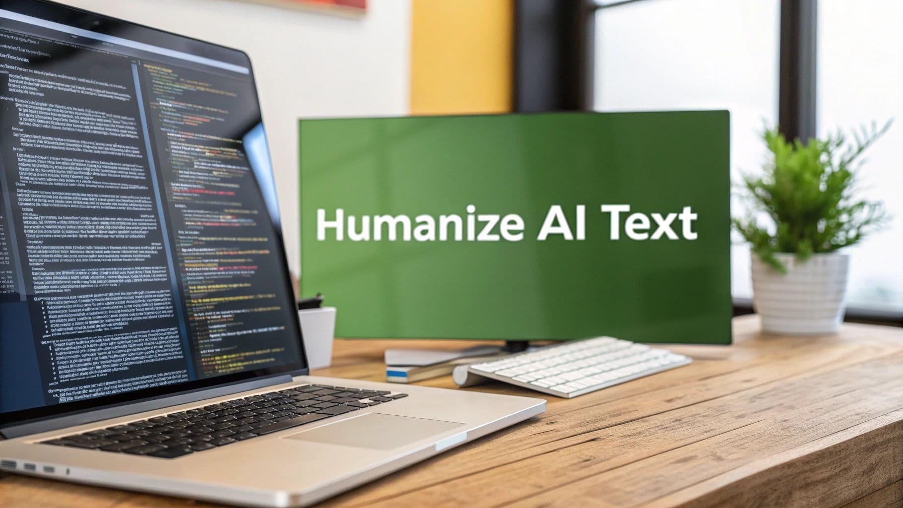 Humanize AI Text with an AI Detector Rewriter