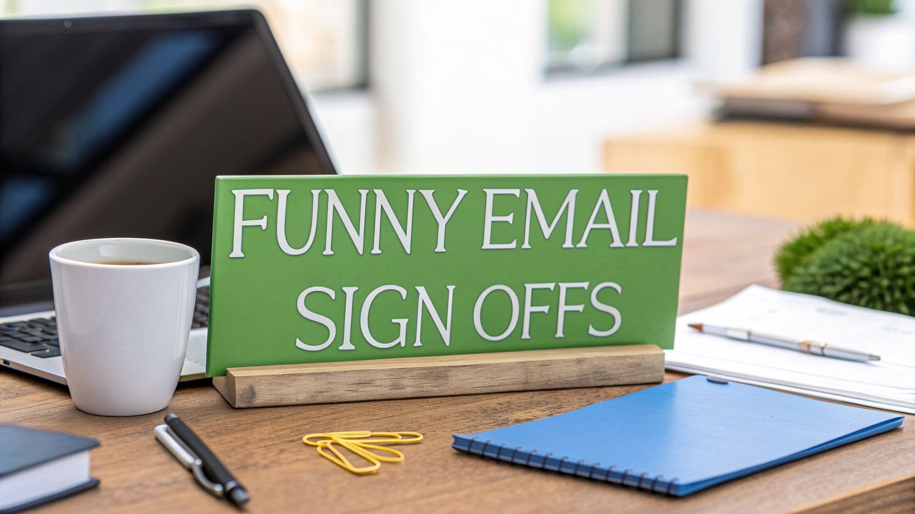 8 Funny Email Sign Offs That Actually Work in 2026