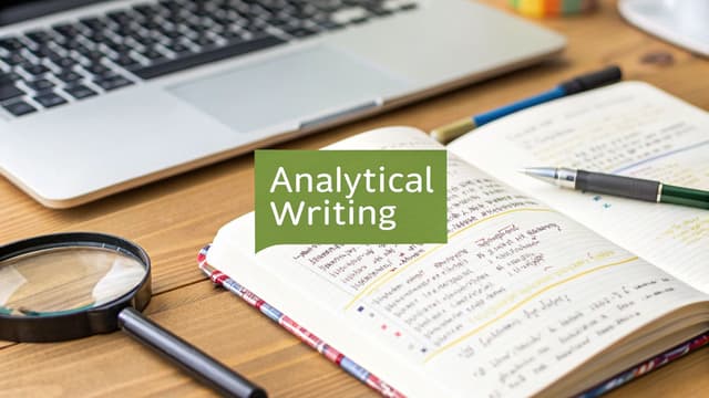 Analytic Notes What is analytical writing? A Practical Guide to Evidence-Based ...