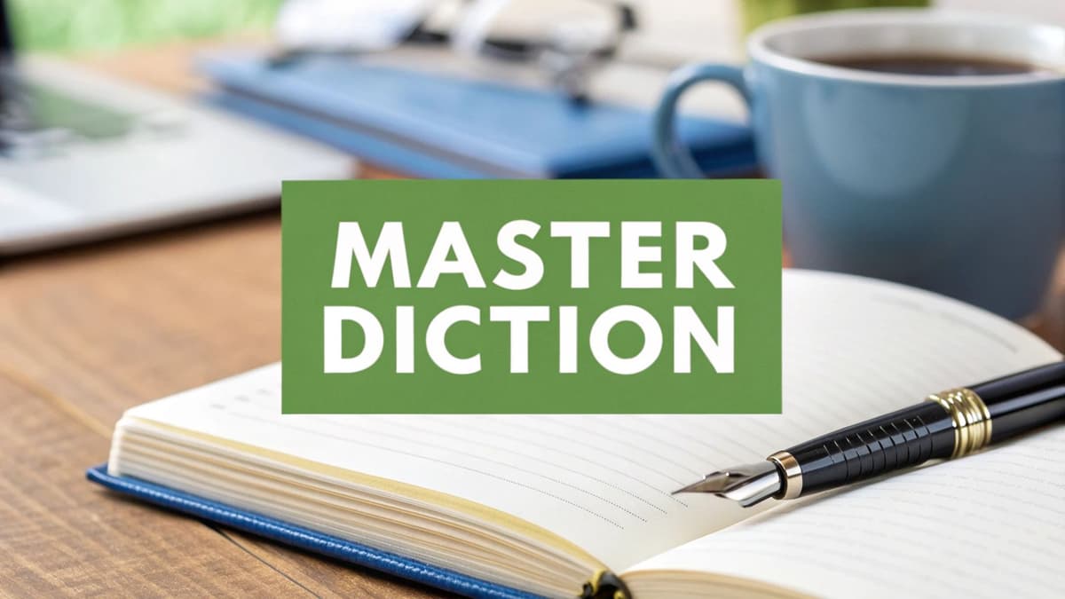 What Is Diction in Writing and How to Master It | Natural Write
