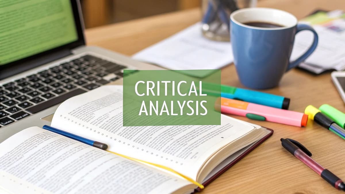 How to Write a Critical Analysis: A Practical Guide | Natural Write