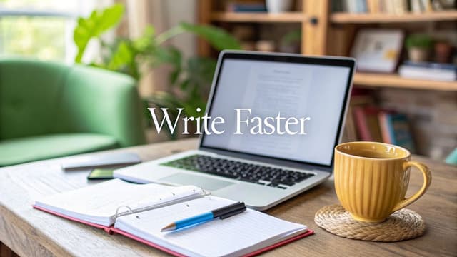 How to Write Faster and Better: Real Strategies That Work | Natural Write