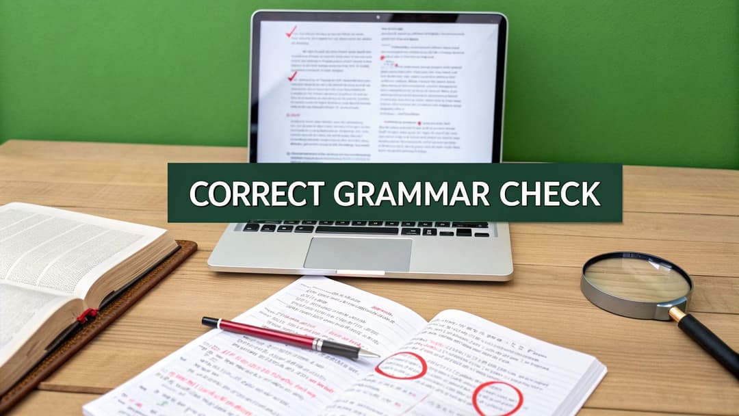 Check My Writing A Guide to a Correct Grammar Check | Natural Write