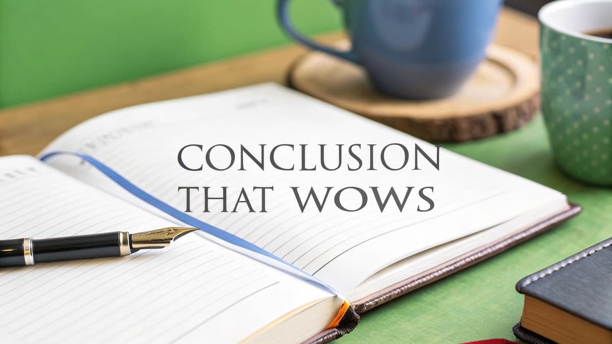 How to Write a Conclusion Paragraph That Wows | Natural Write